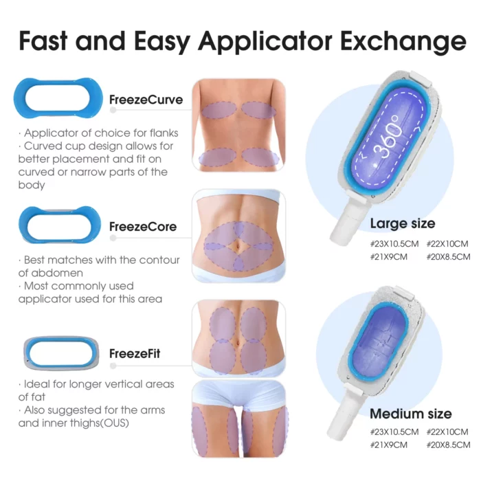 Tingmay Vertical Cryo Fat Freezing Machine for Cellulite Removal - Image 4
