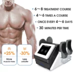 www.hktmay.com_TM-EMT4 RF_Black_Tingmay Weight Loss EMS Body Sculpting Machine With RF_Course Overview