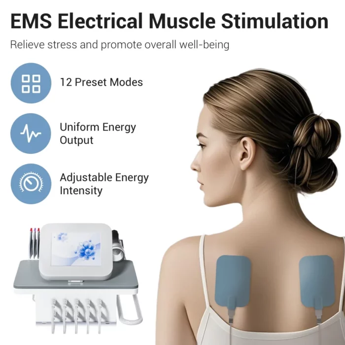 www.hktmay.com_home beauty device_ems muscle stimulator_TM-502E_02_Tingmay Infrared Electrical Muscle Stimulation _Features