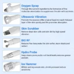 Tingmay 6 in 1 Oxygen Hydrodermabrasion Facial Beauty Machine - Image 5