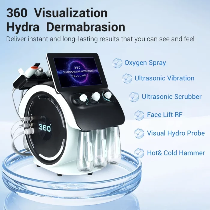 www.hktmay.com_hydrofacial_TM-QY6.0_Tingmay 360 Visual Hydra Dermabrasion Machine_Probes