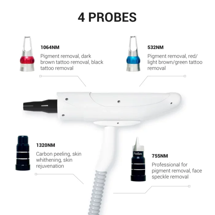www.hktmay.com_laser tattoo removal_TM-J108_Tingmay Nd Yag Tattoo Removal Laser Machine_Four Probes for Precision