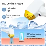 www.hktmay.com_TM-E133_Diode Laser Hair Removal Machine_TEC Cooling System