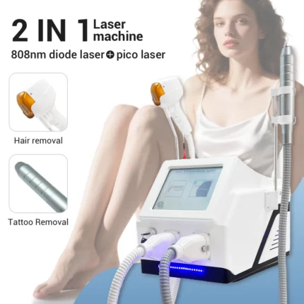 www.hktmay.com_Multi-functional Laser_TM-E133 A1_Tingmay 2-in-1 Diode & Pico Laser Removal Machine_808nm Diode and Picosecond Technology