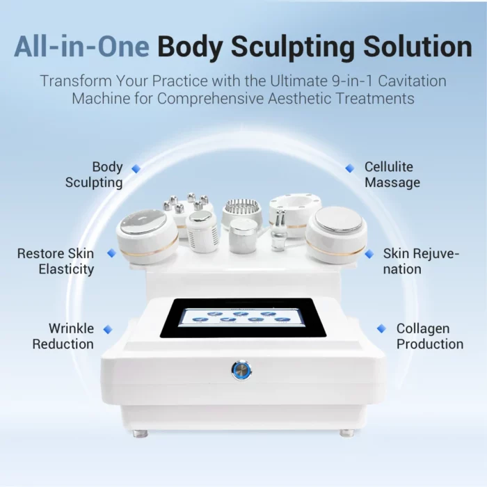 www.hktmay.com_cavitation machine_TM-B10C Tingmay 8 in 1 Lipocavitation body slimming machine_Functions
